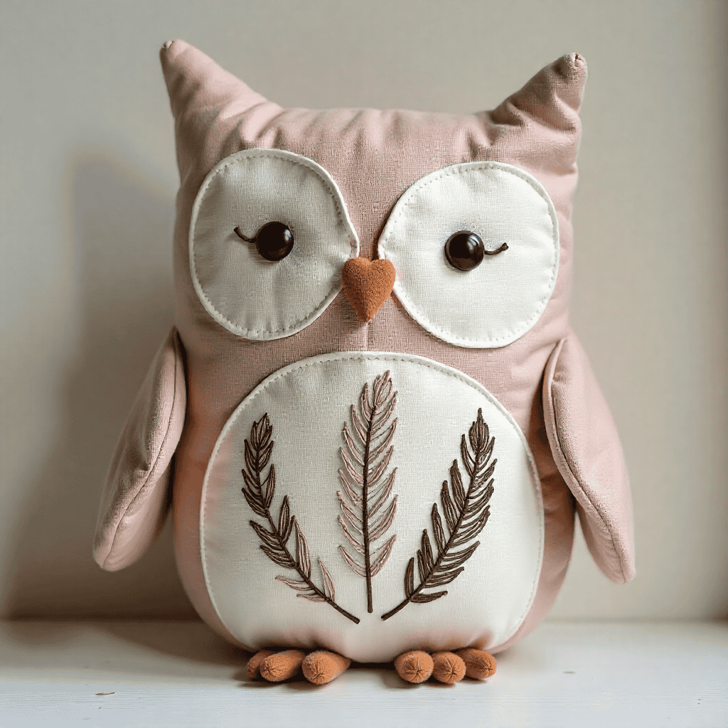 Close-up detail van handgemaakte borduurwerk